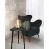 Lampe de table Fabas Luce Gisella Noir, 1 lumière