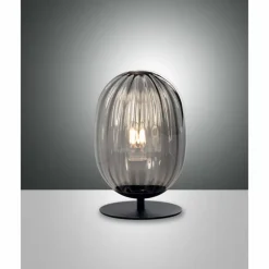 Lampe de table Fabas Luce Infinity Noir, 1 lumière