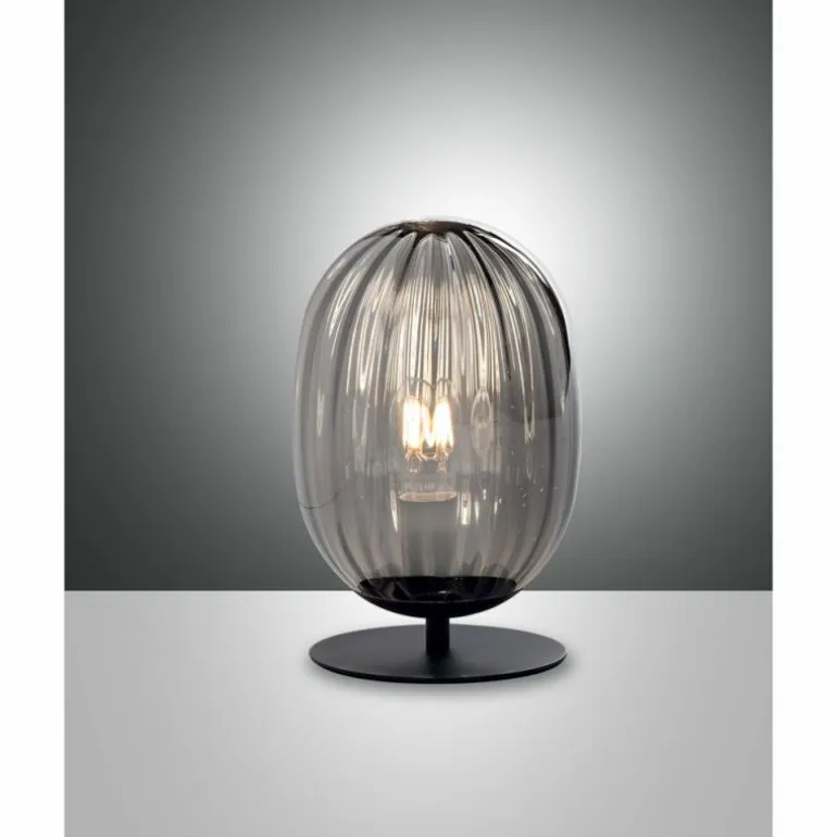 Lampe de table Fabas Luce Infinity Noir, 1 lumière