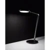 Lampe de table Fabas Luce Regina LED Noir, 1 lumière