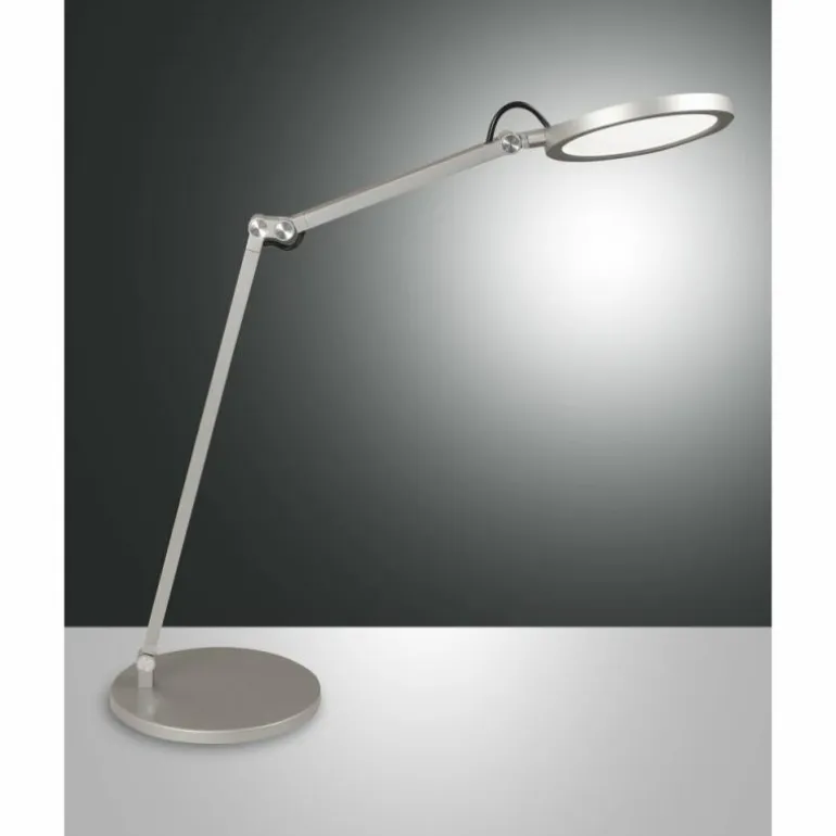 Lampe de table Fabas Luce Regina LED Aluminium, 1 lumière