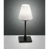 Lampe de table Fabas Luce Lucy LED Noir, 1 lumière