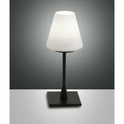 Lampe de table Fabas Luce Lucy LED Noir, 1 lumière