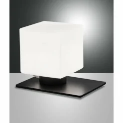 Lampe de table Fabas Luce Zara LED Noir, 1 lumière
