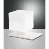 Lampe de table Fabas Luce Zara LED Blanc, 1 lumière