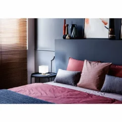 Lampe de table Fabas Luce Zara LED Nickel mat, 1 lumière