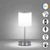 Lampe de table FHL easy Riva LED Nickel mat, 1 lumière