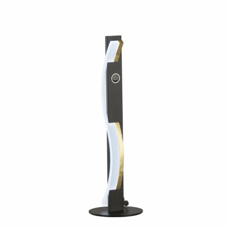 Lampe de table Fischer & Honsel Bridge LED Noir, 1 lumière