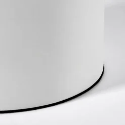 Lampe de table Flawil Nickel mat, Blanc, 1 lumière
