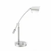 Lampe de table F.L.I. LED Chrome, Nickel mat, 1 lumière