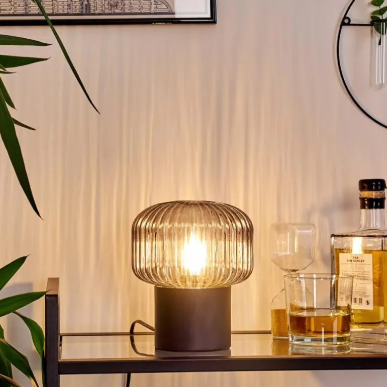 Lampe de table Gallo Noir, 1 lumière