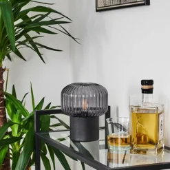 Lampe de table Gallo Noir, 1 lumière