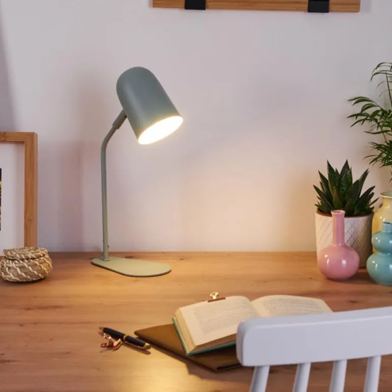 Lampe de table Gilsbro Vert, 1 lumière