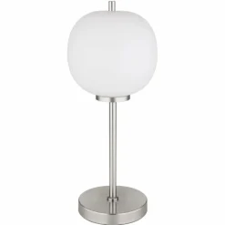 Lampe de table Globo BLACKY Nickel mat, 1 lumière
