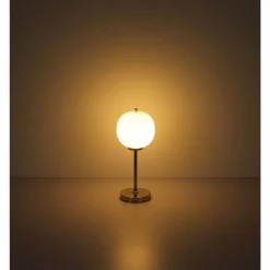 Lampe de table Globo BLACKY Nickel mat, 1 lumière