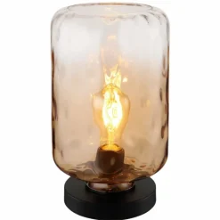 Lampe de table Globo DARINA Noir, 1 lumière
