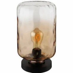Lampe de table Globo DARINA Noir, 1 lumière