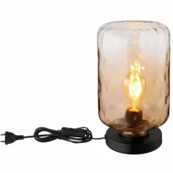 Lampe de table Globo DARINA Noir, 1 lumière