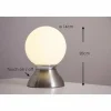 Lampe de table Globo Kitty Chrome, Nickel mat, 1 lumière
