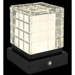 Lampe de table Globo LUNKI LED Noir, 1 lumière