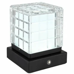 Lampe de table Globo LUNKI LED Noir, 1 lumière