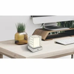 Lampe de table Globo LUNKI LED Nickel mat, 1 lumière