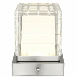 Lampe de table Globo LUNKI LED Nickel mat, 1 lumière