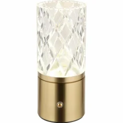 Lampe de table Globo LUNKI LED Laiton, 1 lumière