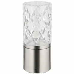 Lampe de table Globo LUNKI LED Nickel mat, 1 lumière