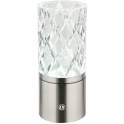 Lampe de table Globo LUNKI LED Nickel mat, 1 lumière