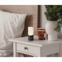 Lampe de table Globo LUNKI LED Noir, 1 lumière