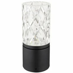 Lampe de table Globo LUNKI LED Noir, 1 lumière