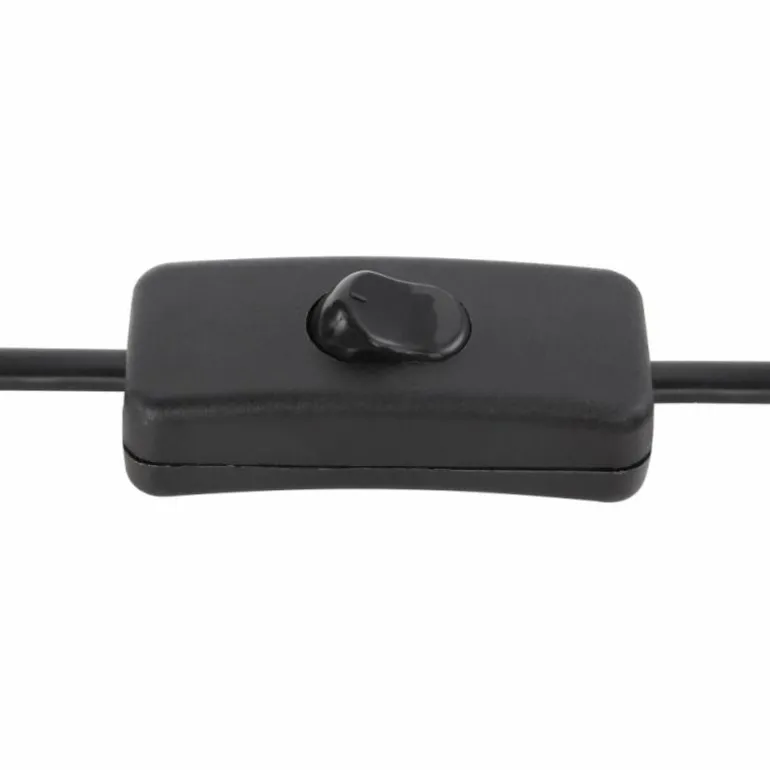 Lampe de table Globo RIHA LED Laiton, Noir, 4 lumières