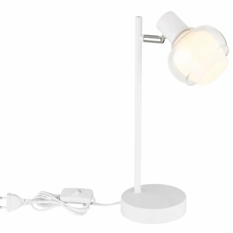 Lampe de table Globo TOKKI Blanc, 1 lumière