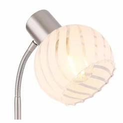 Lampe de table Globo WILLY Nickel mat, 1 lumière