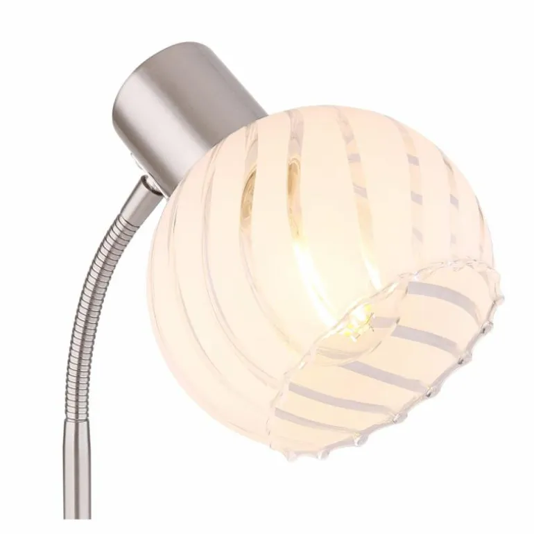 Lampe de table Globo WILLY Nickel mat, 1 lumière