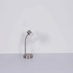 Lampe de table Globo WILLY Nickel mat, 1 lumière