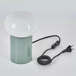 Lampe de table Godrie Bleu, 1 lumière