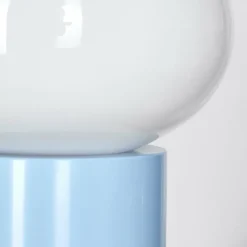 Lampe de table Godrie Bleu, 1 lumière