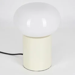 Lampe de table Godrie Crème, 1 lumière