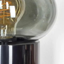 Lampe de table Godrie Noir, 1 lumière