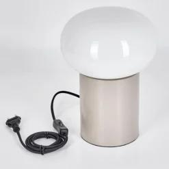 Lampe de table Godrie Taupe, 1 lumière