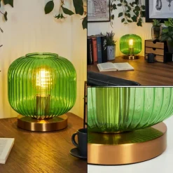 Lampe de table Goldenville Laiton, 1 lumière
