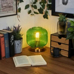 Lampe de table Goldenville Laiton, 1 lumière