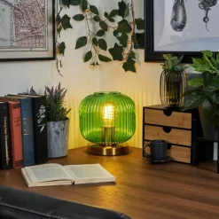 Lampe de table Goldenville Laiton, 1 lumière