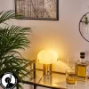 Lampe de table Guicia Or, Laiton, 1 lumière