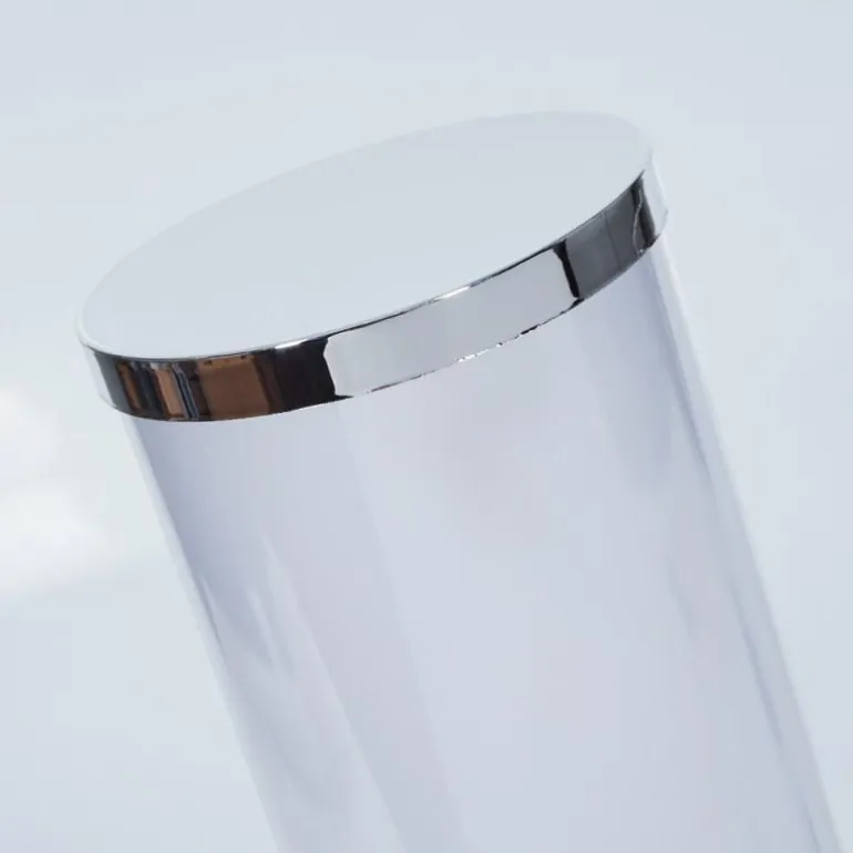 Lampe de table Hatara LED Chrome, 1 lumière, Télécommandes, Changeur de couleurs