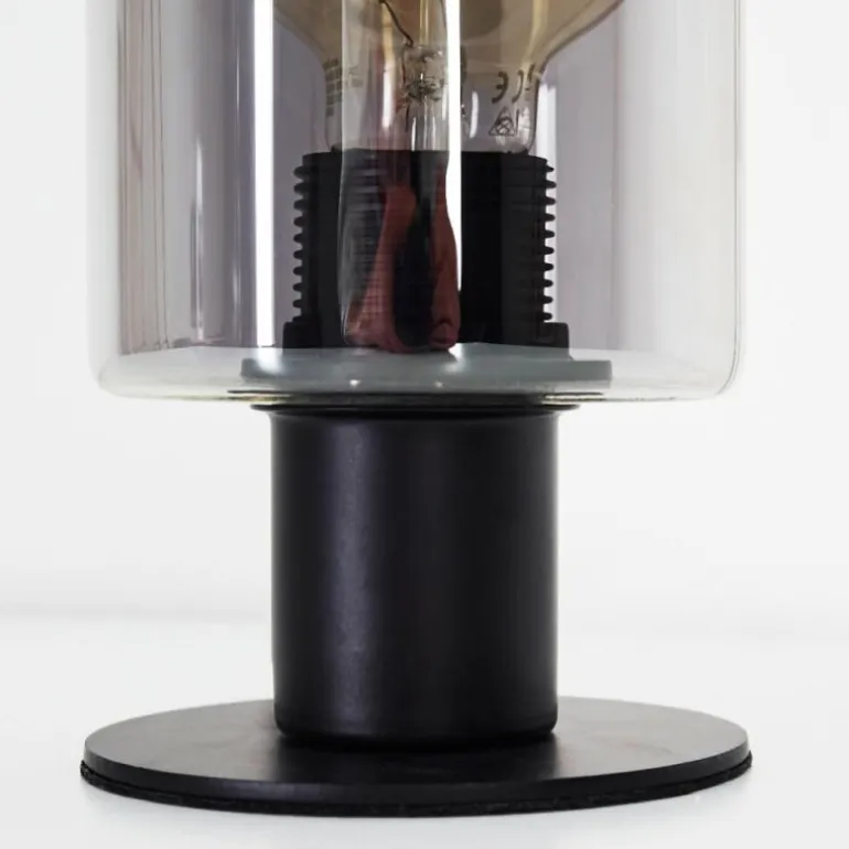 Lampe de table Hunouri Noir, 1 lumière