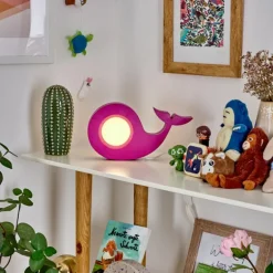 Lampe de table Ilanz LED Lila, 1 lumière