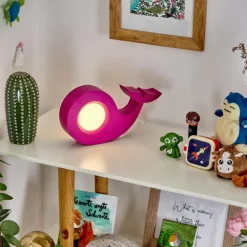 Lampe de table Ilanz LED Lila, 1 lumière